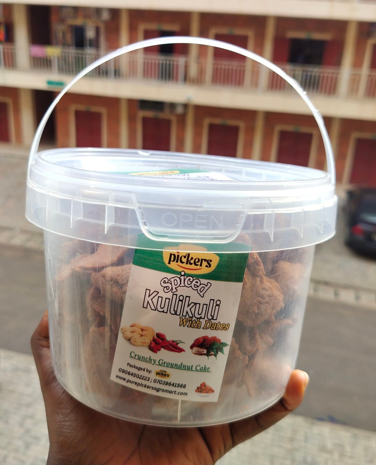 Kulikuli Sweetened with Dates (500g In Sealed Bowl)